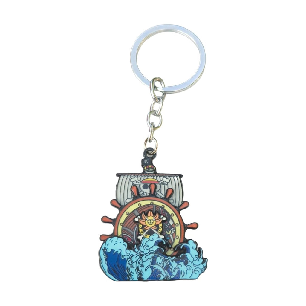 Anime One Piece Rotating Keychain