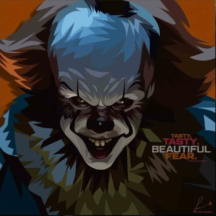 [Horror] IT Pennywise Frameless Art Painting (30*30 cm)