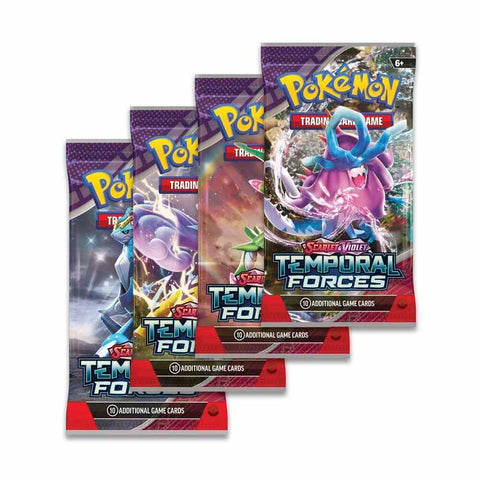 Pokemon TCG Scarlet & Violet Temporal Forces Pack (1 piece random)