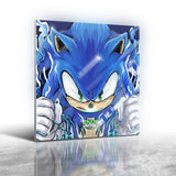 Sonic The Hedgehog - Sonic Frameless Art Painting (30*30 cm)