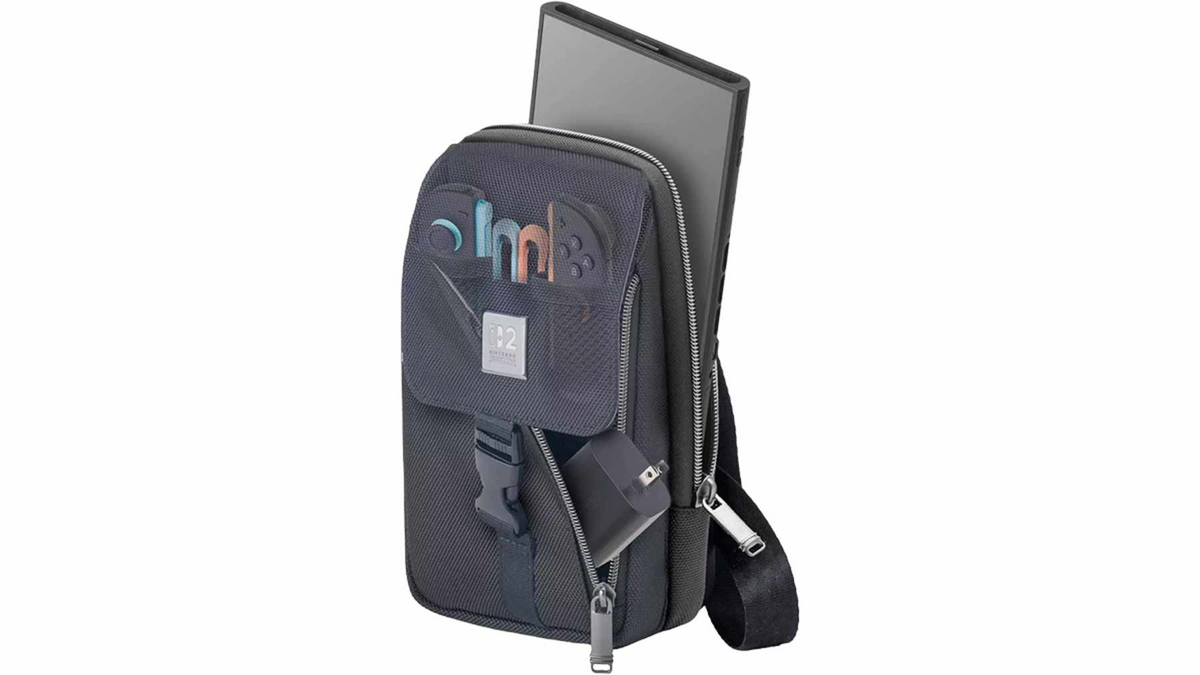 Official Nintendo Switch 2 Game Traveler Deluxe Crossbody Bag Case