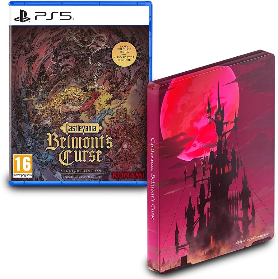[PS5] Castlevania: Belmont's Curse Midnight Edition + Steelbook R2
