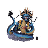 Anime One Piece Chougekisen The King of the Beasts Twin Dragons Figure (30cm)