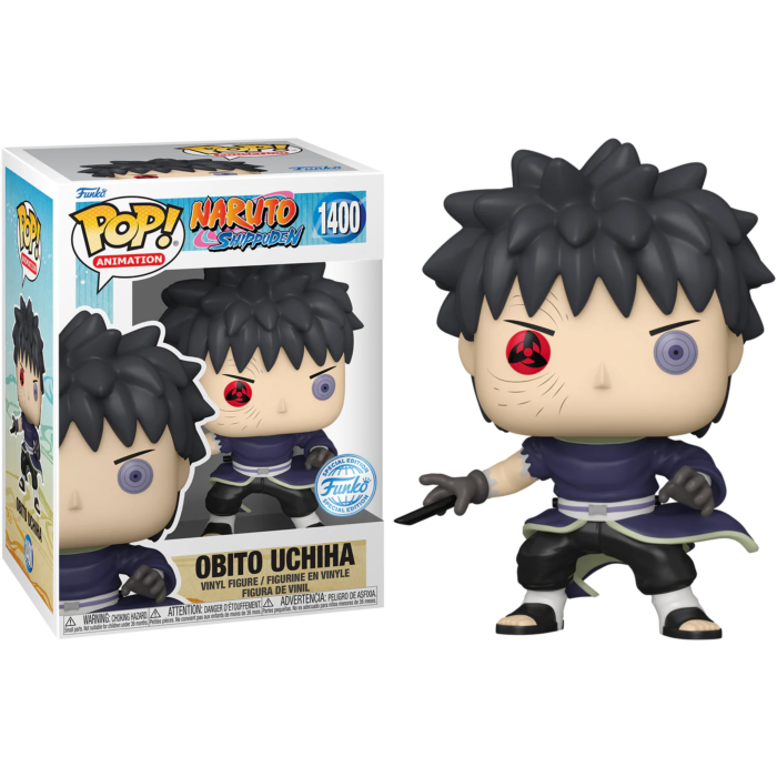 Funko Pop Anime Naruto Shippuden: Obito Uchiha (Special Edition)