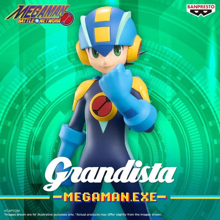Grandista Mega Man Battle Network MegaMan Figure (23cm)