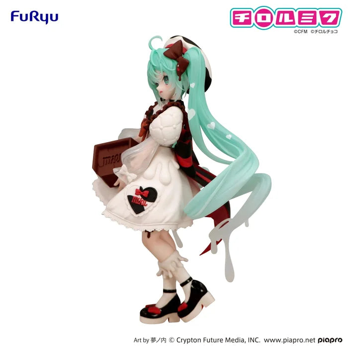 Furyu Anime Hatsune Miku Choco Milk Ver Trio-Try-iT Prize Figure (18cm)