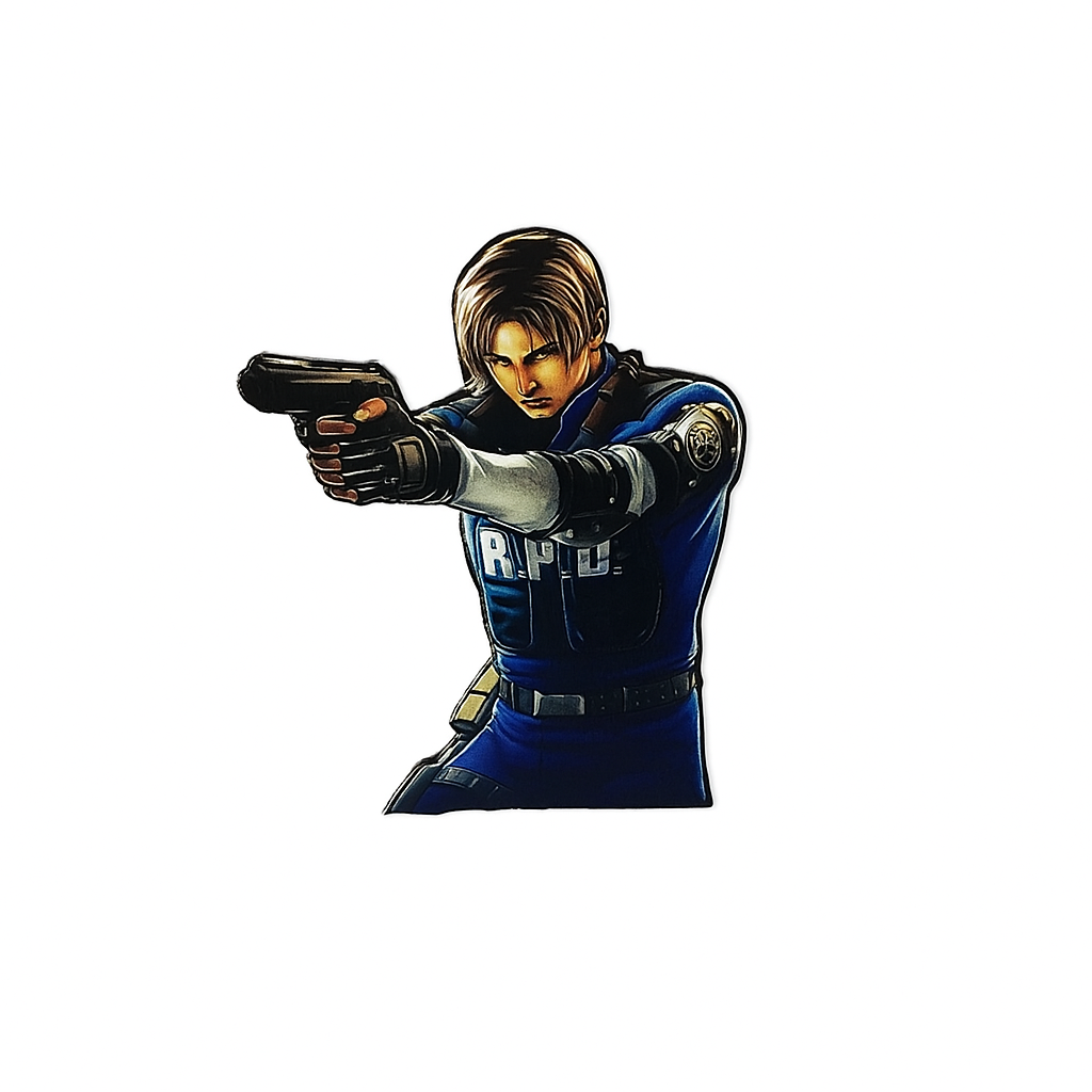 Resident Evil Leon Kennedy Pin
