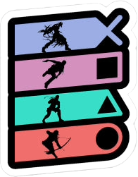 Playstation All Stars Buttons Magnet (3"x2.38")