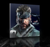 Metal Gear Solid Big Boss Frameless Art Painting (30*30 cm)