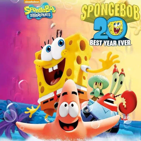 [JSM] Nickelodeon 20 Years Anniversary Series SpongeBob SquarePants lot of 5 Blind box