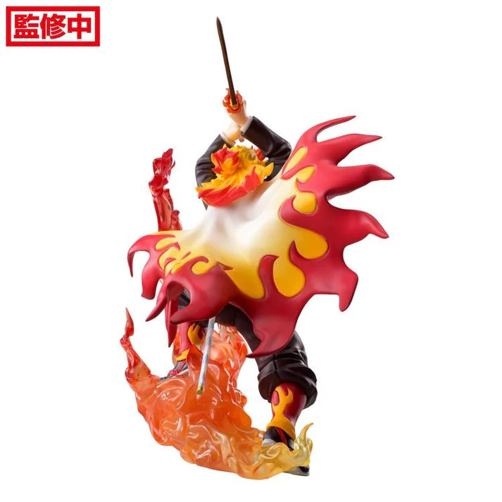 Anime Demon Slayer Kyojuro Rengoku Figure (15cm)