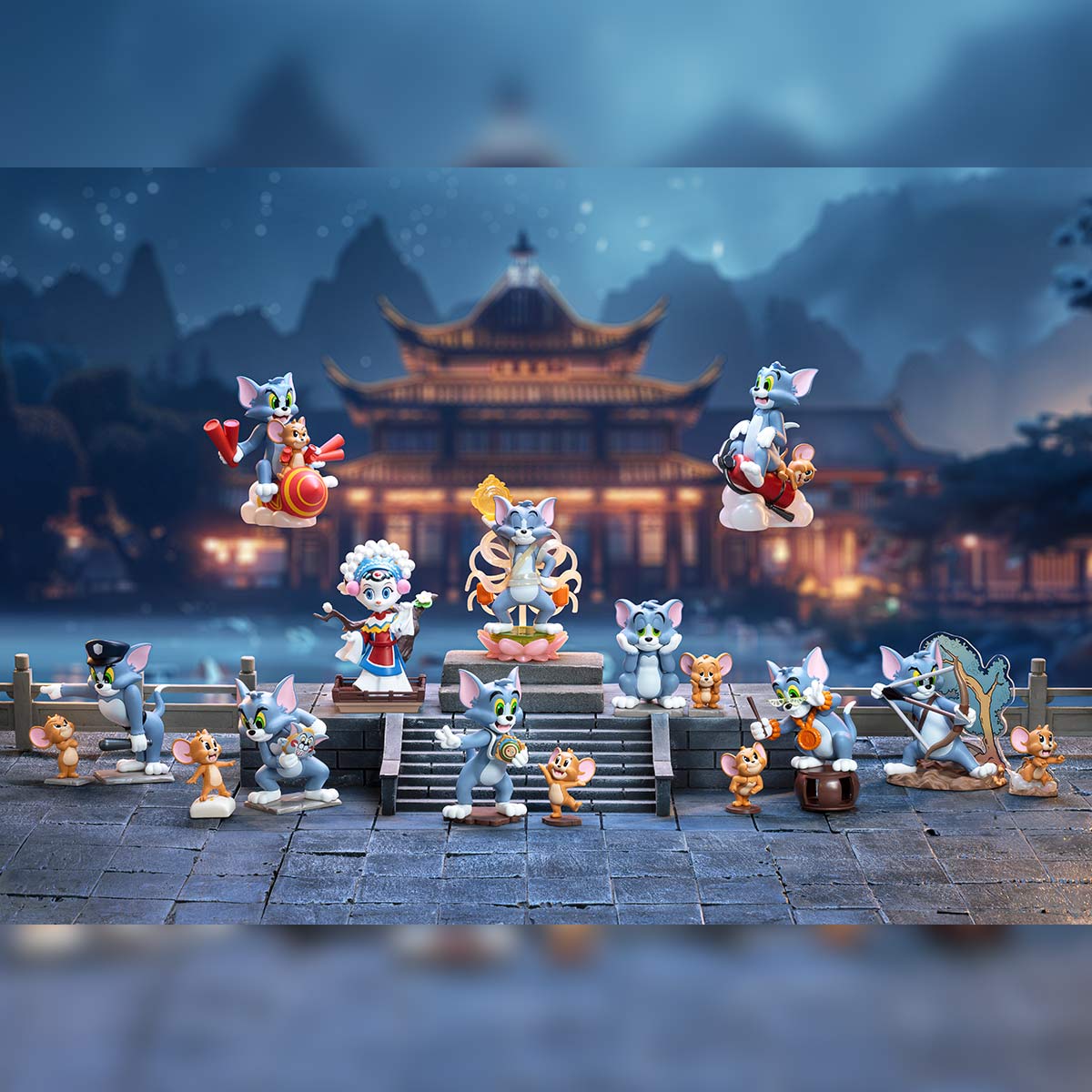 Official POP MART Tom & Jerry: Forbidden Compass Series Figure (Blind Box 1 pcs)