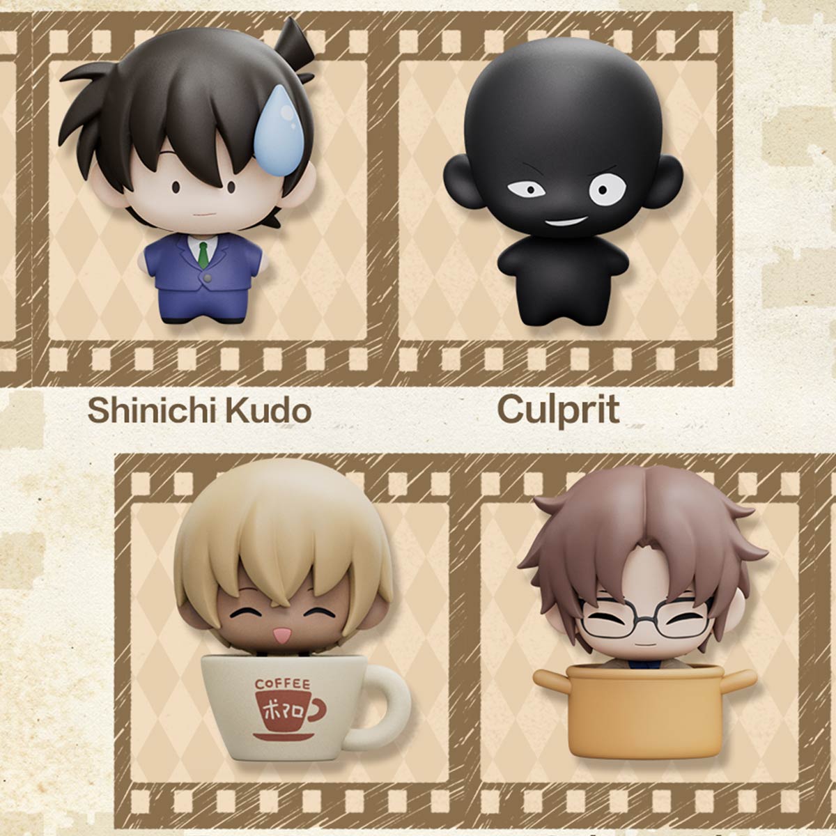 Pop Mart Anime Detective Conan-Super Mini Figure Blind Box (1pcs)