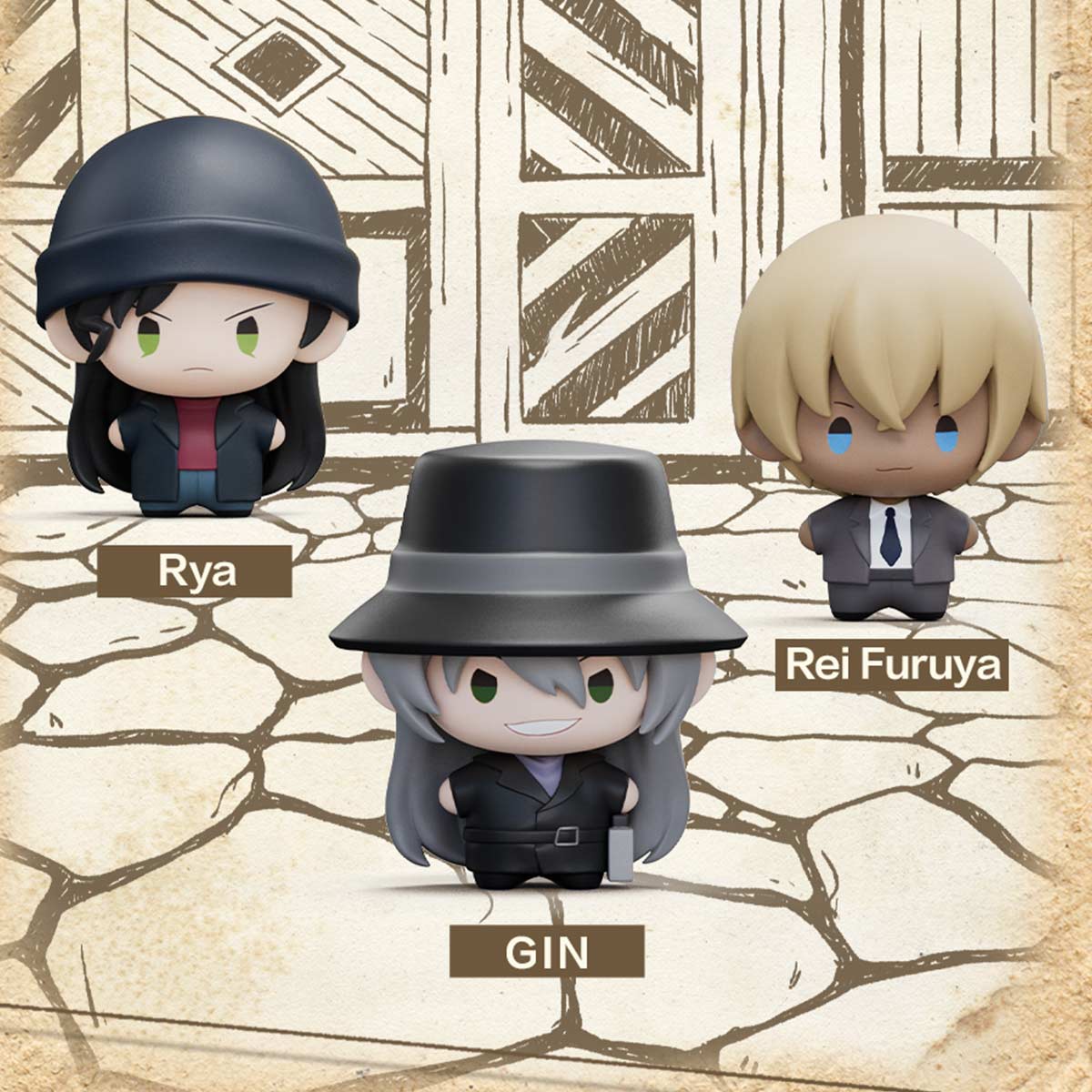 Pop Mart Anime Detective Conan-Super Mini Figure Blind Box (1pcs)