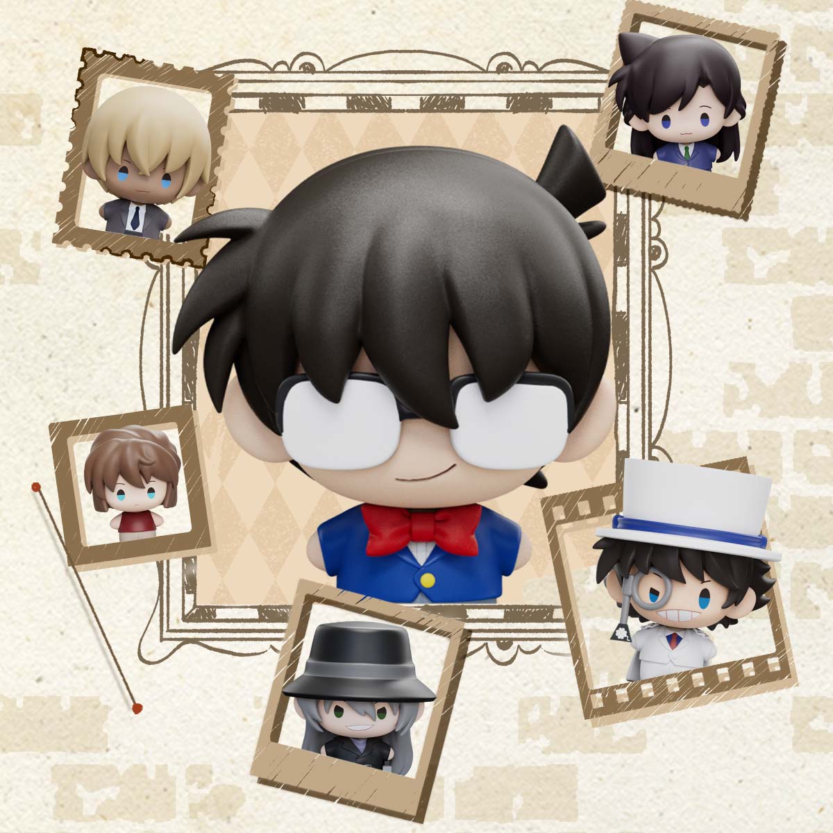 Pop Mart Anime Detective Conan-Super Mini Figure Blind Box (1pcs)