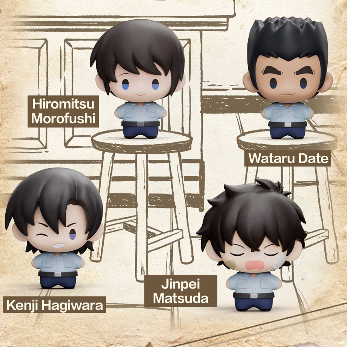 Pop Mart Anime Detective Conan-Super Mini Figure Blind Box (1pcs)