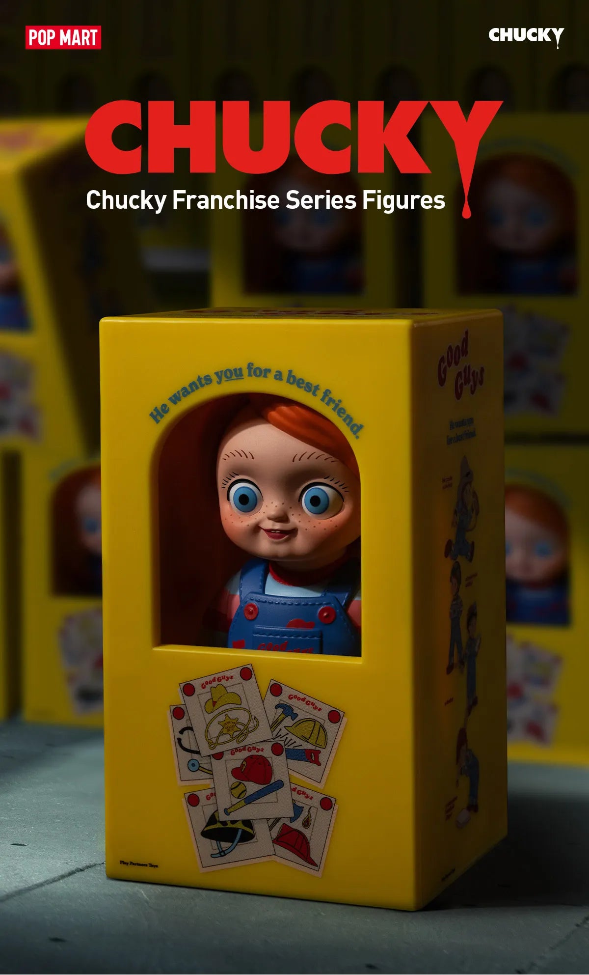 [JSM] Pop Mart Chucky Franchise Series Figure Blind Box (1pcs)