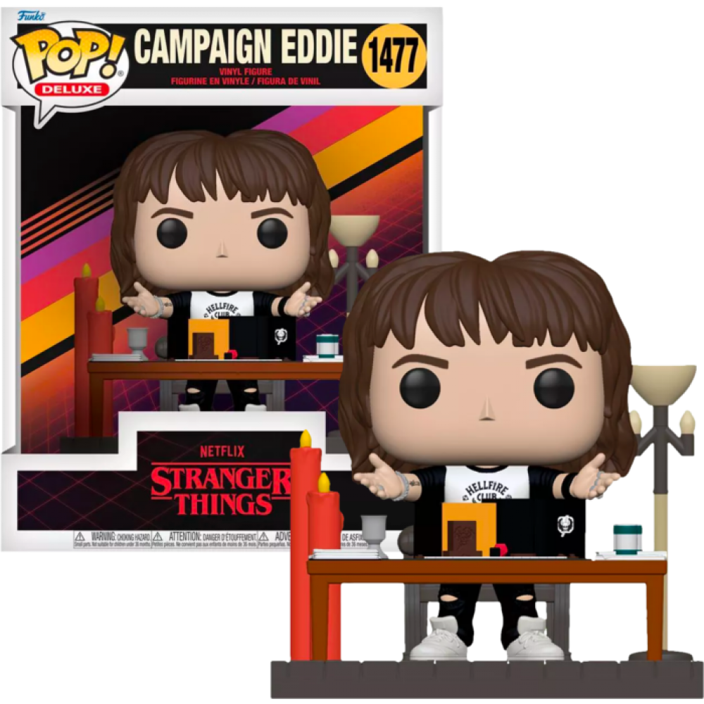 Funko Pop Stranger Things Campaign Eddie (Special Edtion)