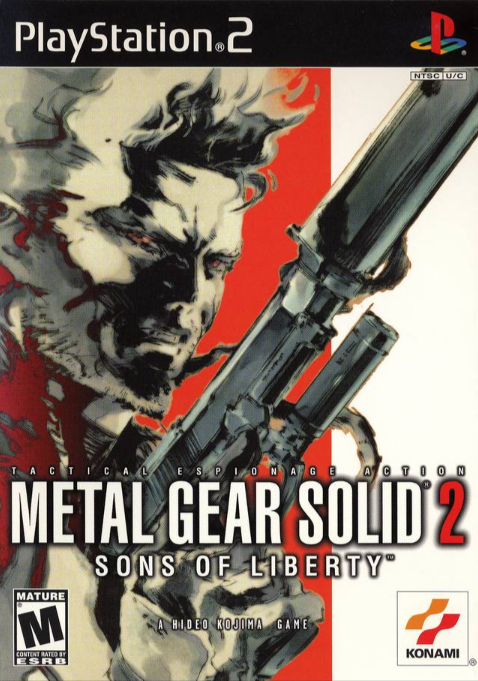 [PS2] Metal Gear Solid 2 Sons of Liberty R1 (Used & Without Box)