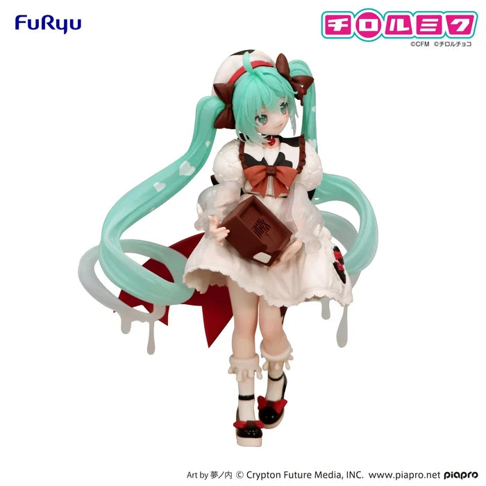 Furyu Anime Hatsune Miku Choco Milk Ver Trio-Try-iT Prize Figure (18cm)