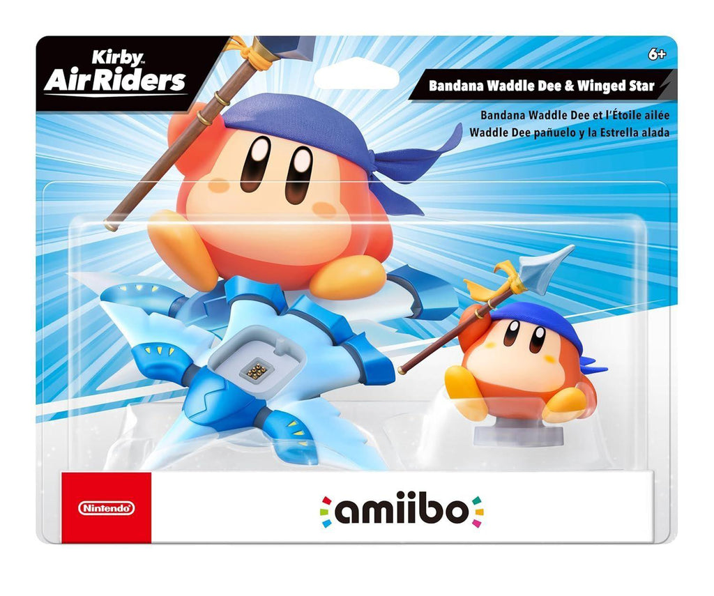 Amiibo Kirby Air Riders: Bandana Waddle Dee & Winged Star