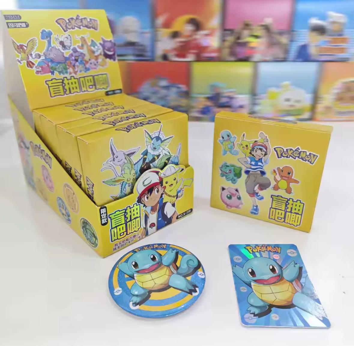 Pokemon Cards & Badge Blind Box (1pcs)