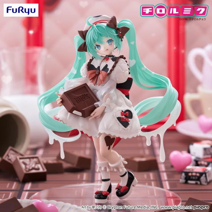 Furyu Anime Hatsune Miku Choco Milk Ver Trio-Try-iT Prize Figure (18cm)