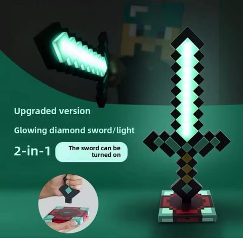 Minecraft Diamond Sword Light / Lamp