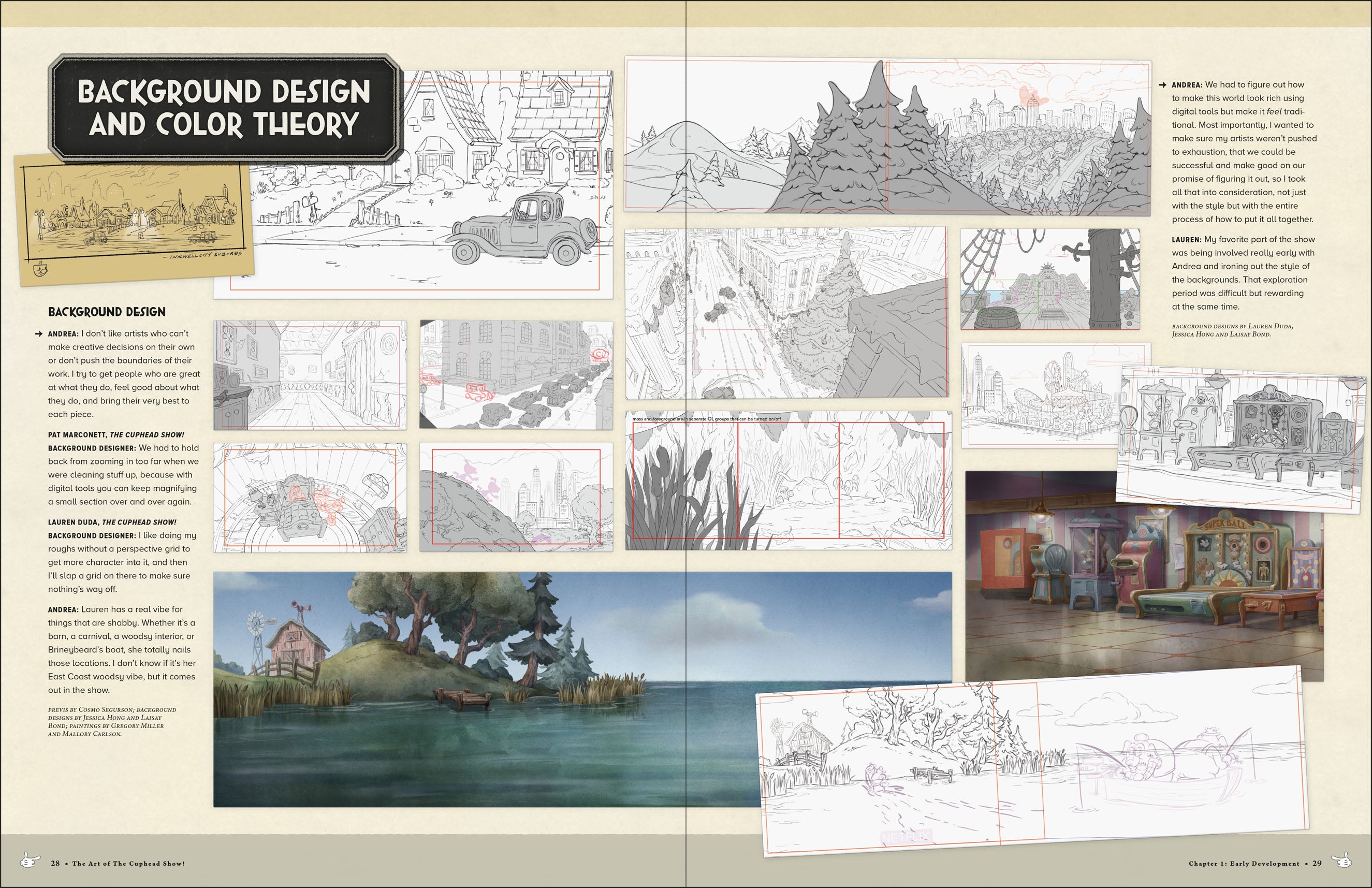 The Art of the Cuphead Show HC Profile Dark Horse Comics (256 pages)