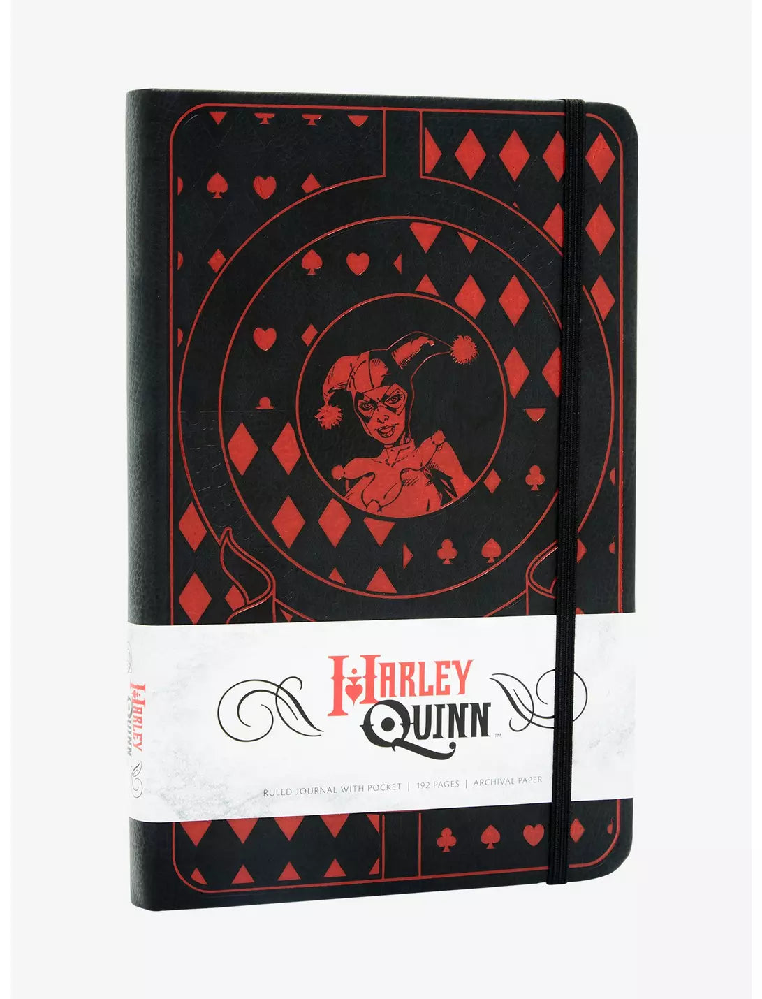 DC Comics Harley Quinn Patterned Notebook