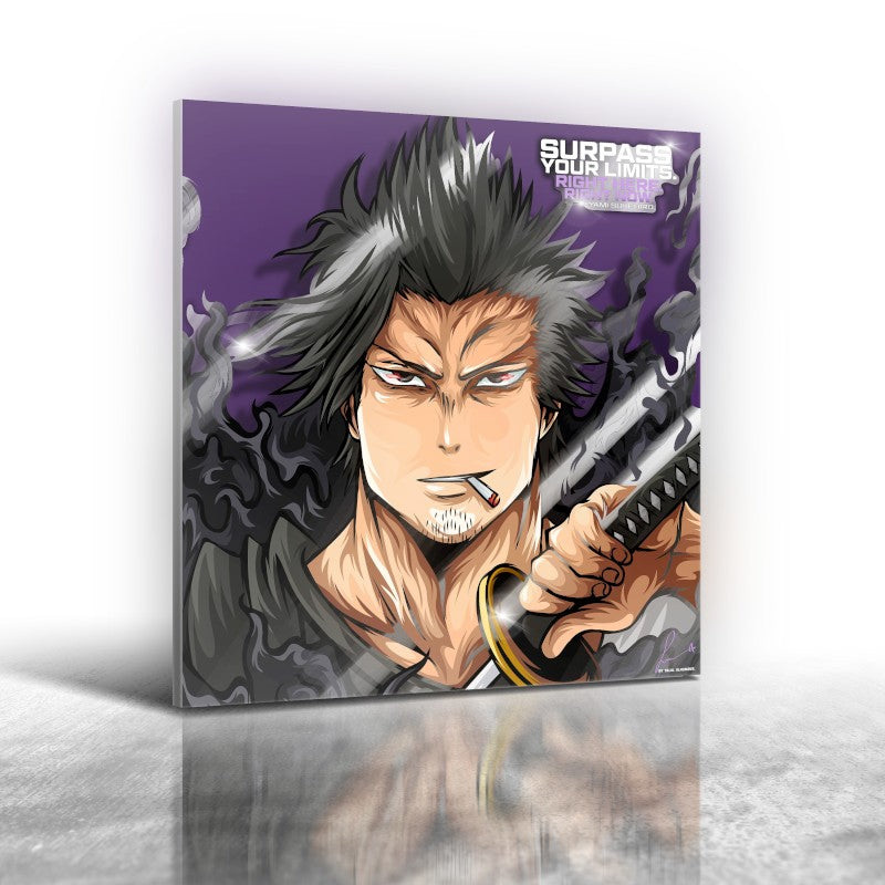 Anime Black Clover - Yami Sukehiro Frameless Art Painting (30*30 cm)
