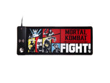 Official Mortal Kombat XL RGB Gaming Mat with 15W Wireless Charger