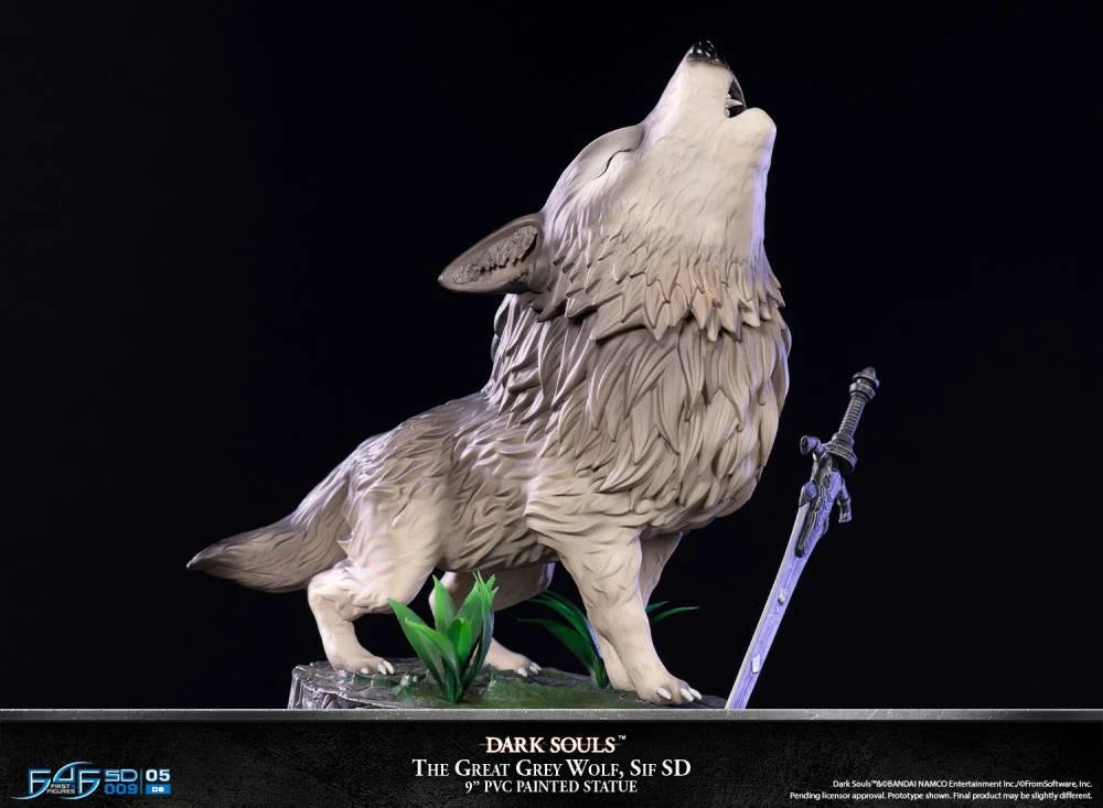 Dark Souls - The Great Grey Wolf Sif SD PVC Statue (22cm)
