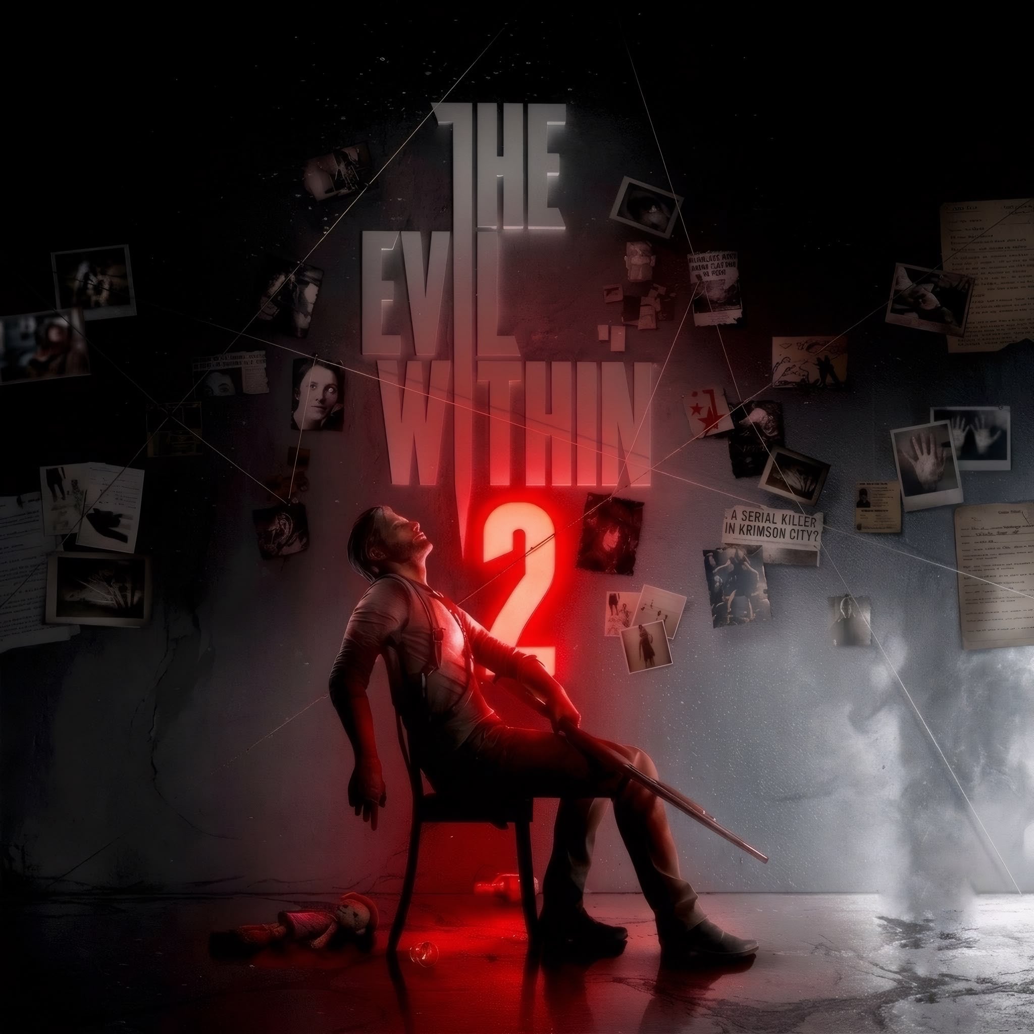 The Evil Within 2 Frameless Art Painting on Acrylic Sheet (30x30cm)