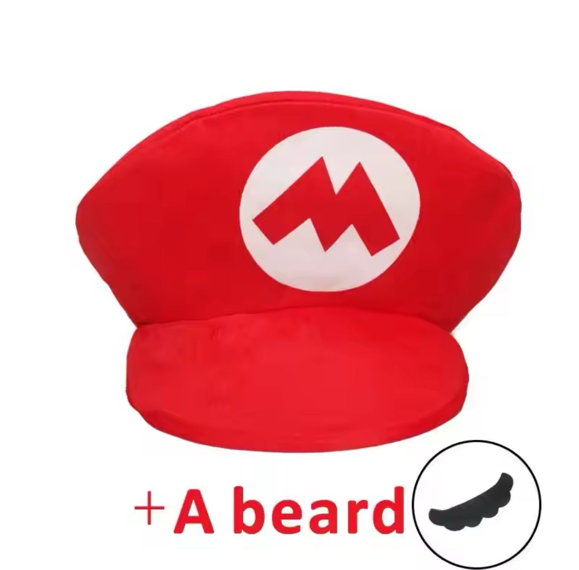 Super Mario Hats + Mustache