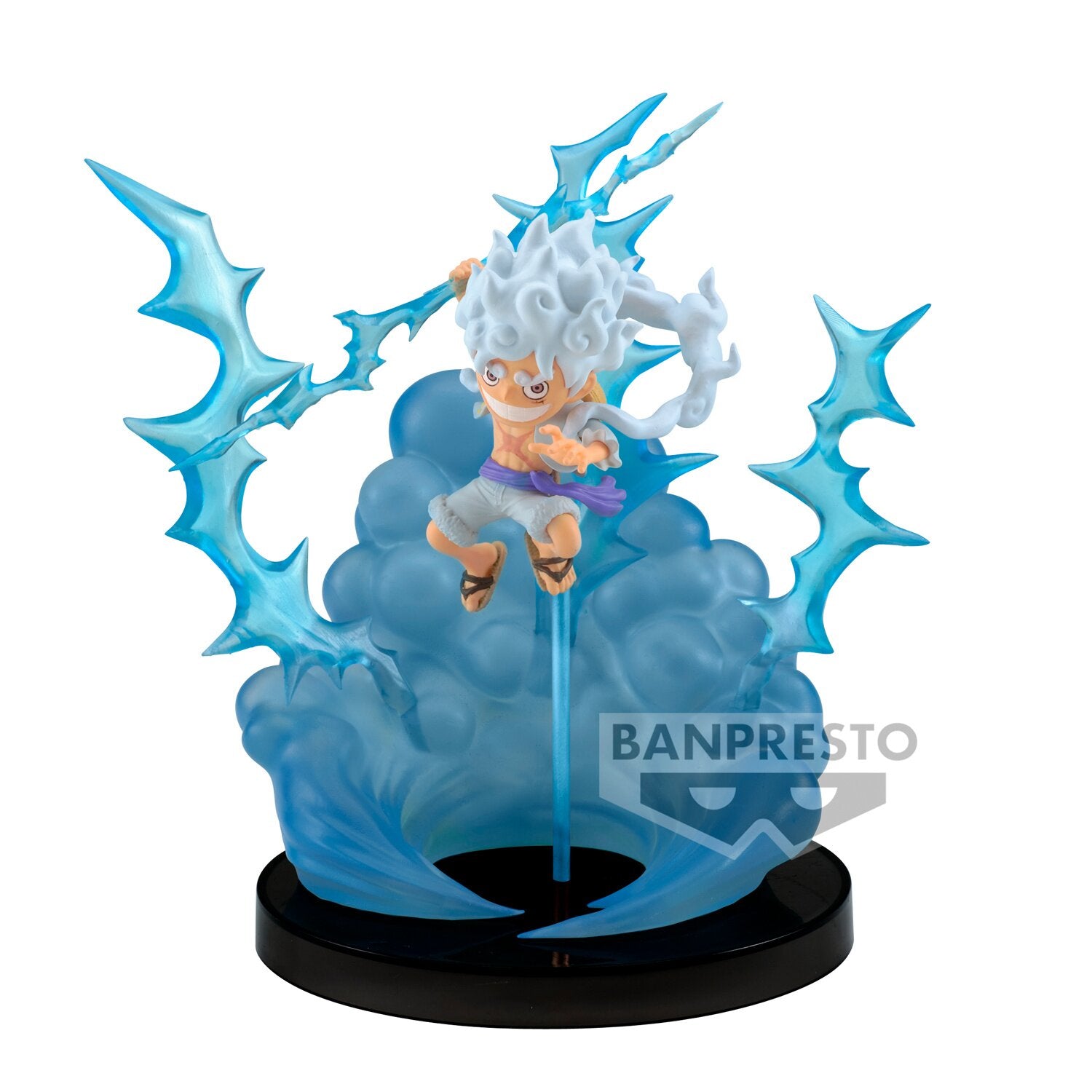 Banpresto Anime One Piece World Collectible Figure SPECIAL Monkey D. Luffy - Gear 5 Figure (12cm)