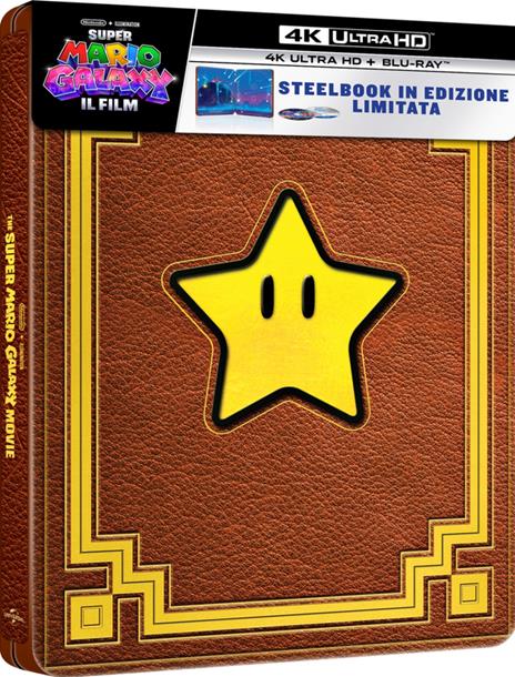 Super Mario Galaxy - The Movie Limited Edition Steelbook (4K Ultra HD + Blu-ray)