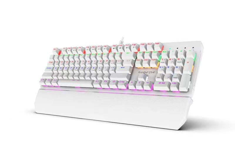 Diamond Star Rainbow Backlit 104 Keys Mechanical Keyboard