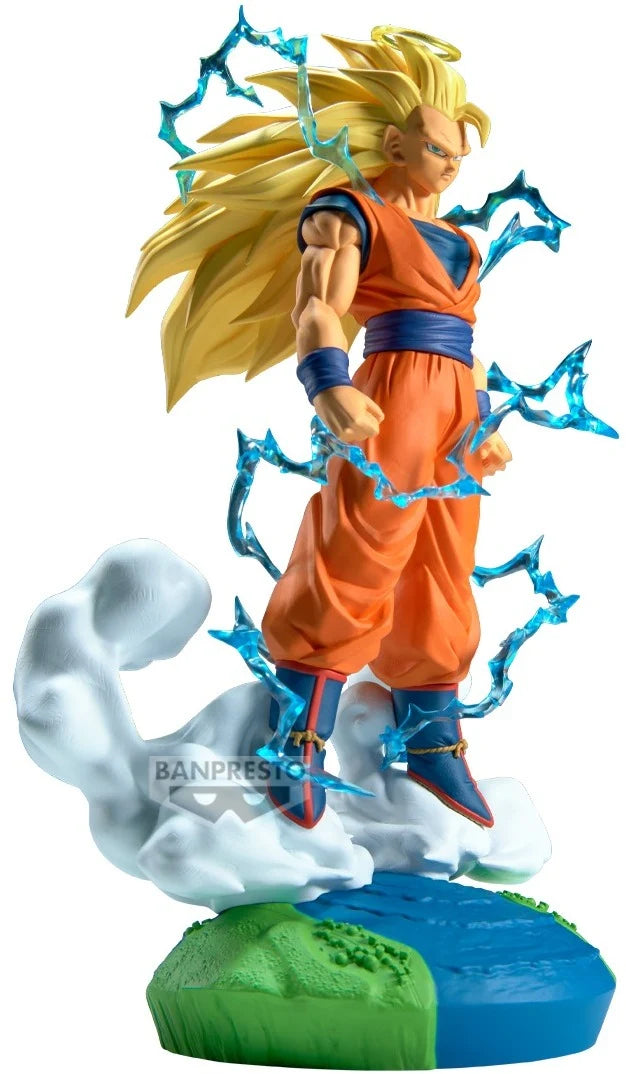 Anime Dragon Ball Z - History Box - Super Saiyan 3 Son Goku Figure (18cm)