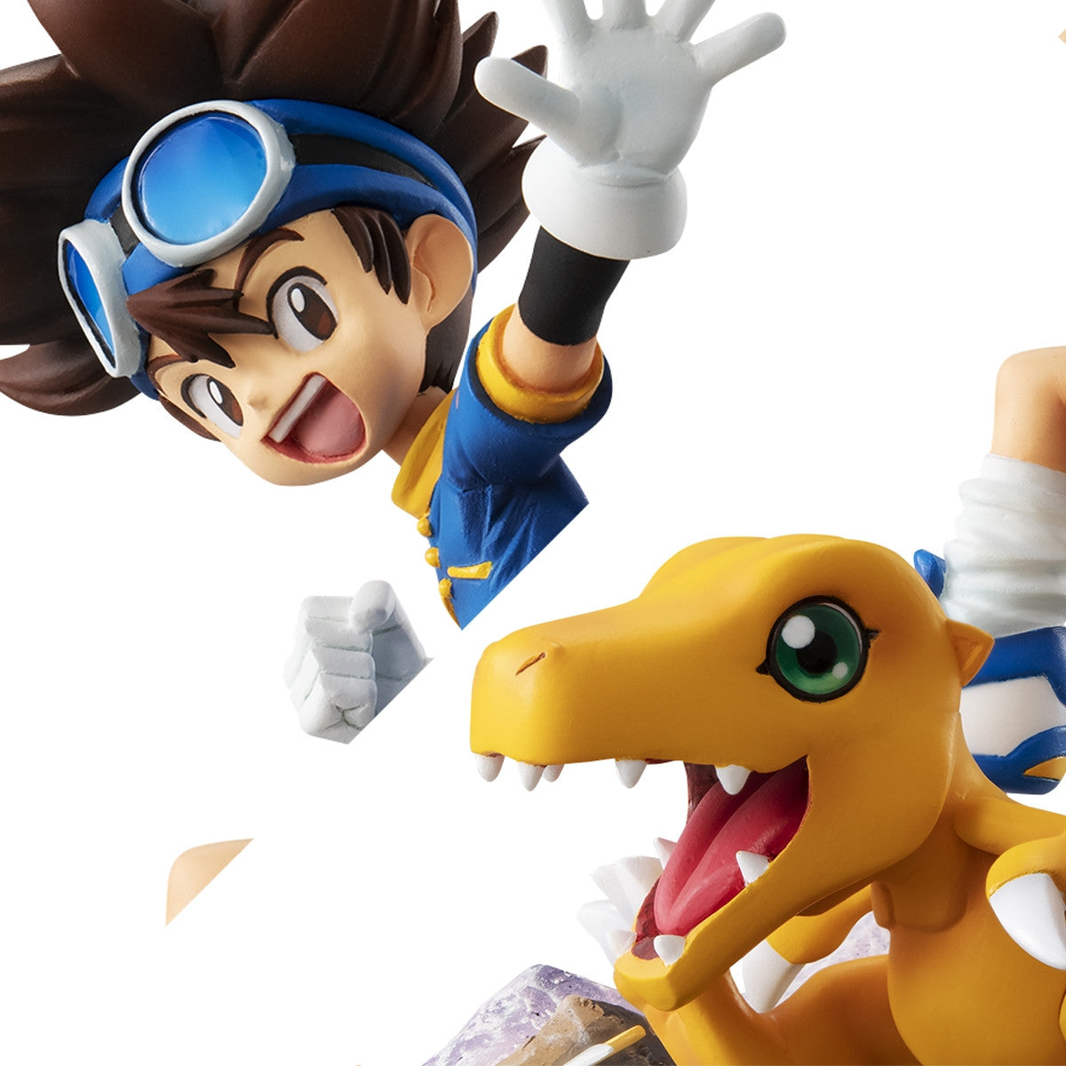 Anime Digimon Yagami Taichi & Agumon Ver 20th Anniversary Figure - (15 cm)