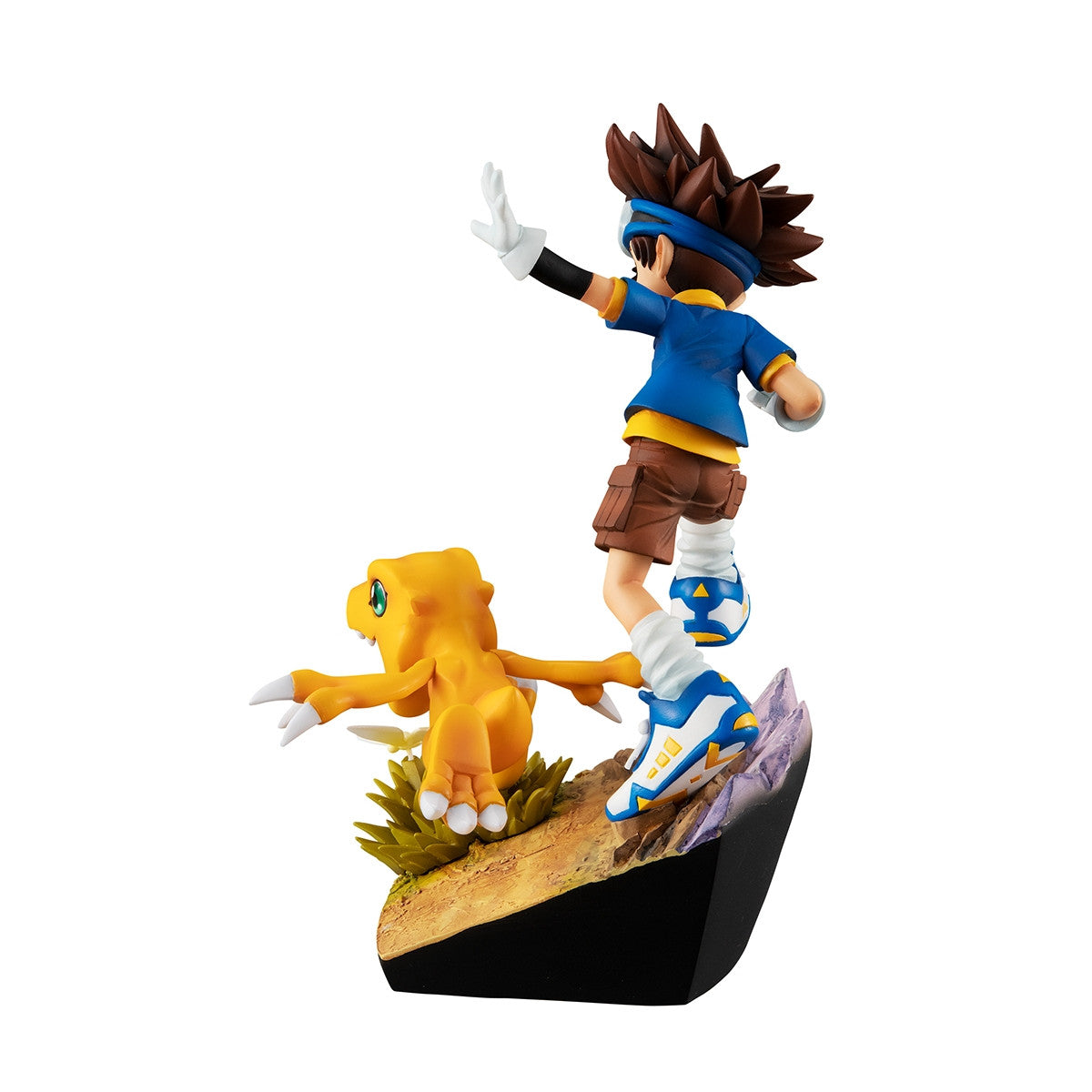 Anime Digimon Yagami Taichi & Agumon Ver 20th Anniversary Figure - (15 cm)