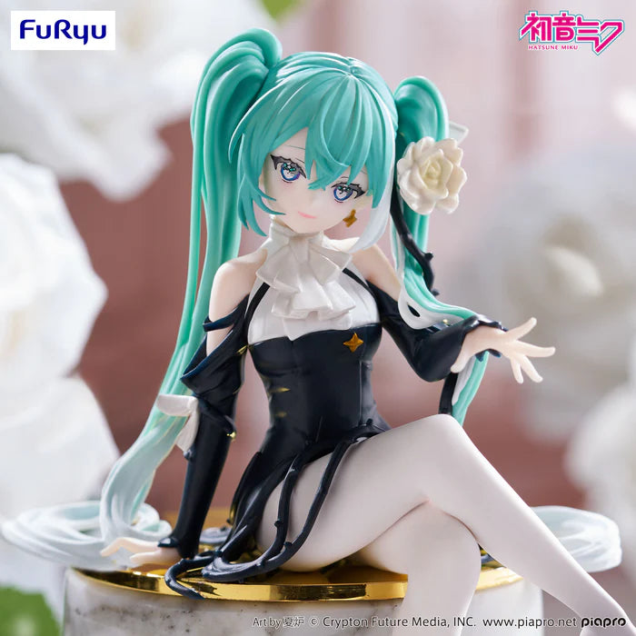 Anime Hatsune Miku - Flower Fairy White Rose - Noodle Stopper - Figure (14cm)