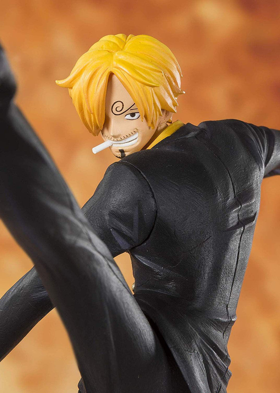 Anime One Piece Zero Black Leg Sanji Figure (13cm)