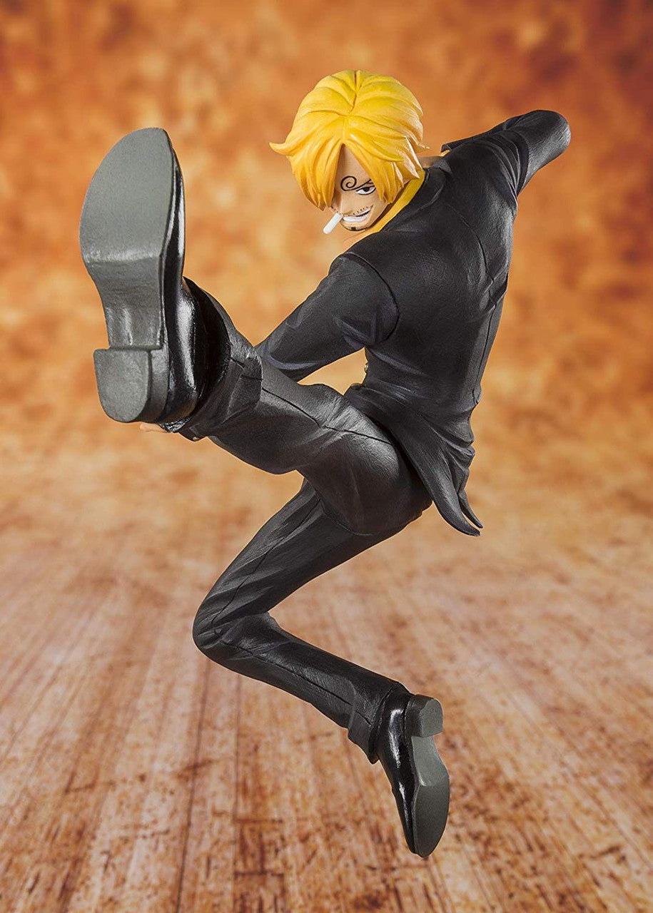 Anime One Piece Zero Black Leg Sanji Figure (13cm)