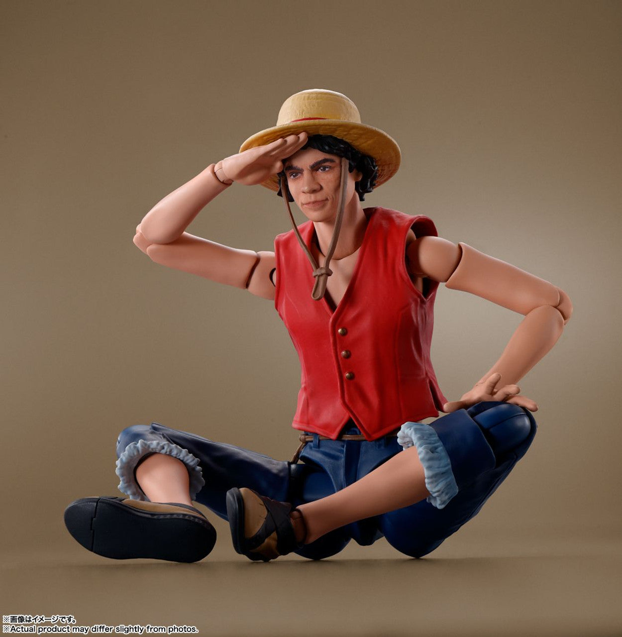 Bandai S.H.Figuarts A Netflix Series: One Piece Monkey D. Luffy Figure (14cm)