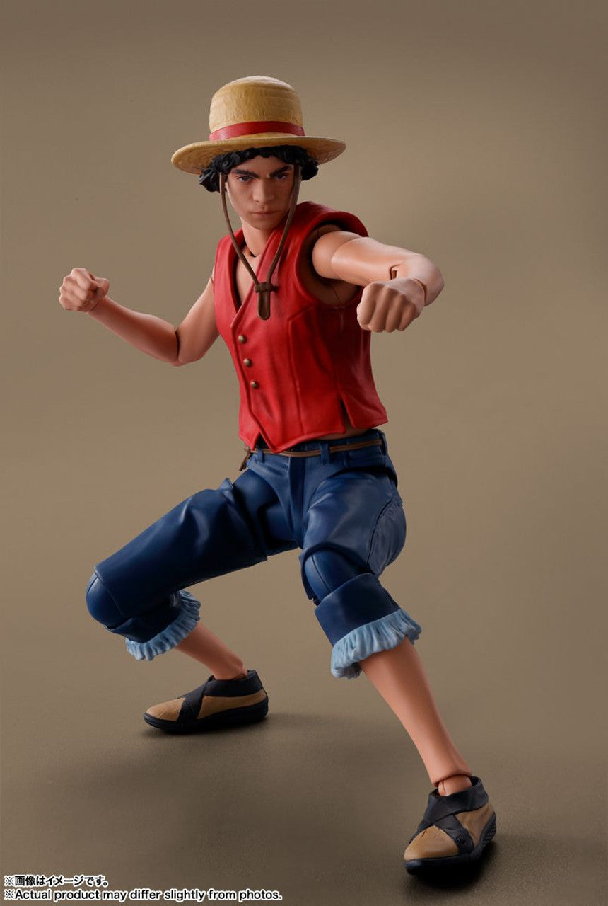Bandai S.H.Figuarts A Netflix Series: One Piece Monkey D. Luffy Figure (14cm)