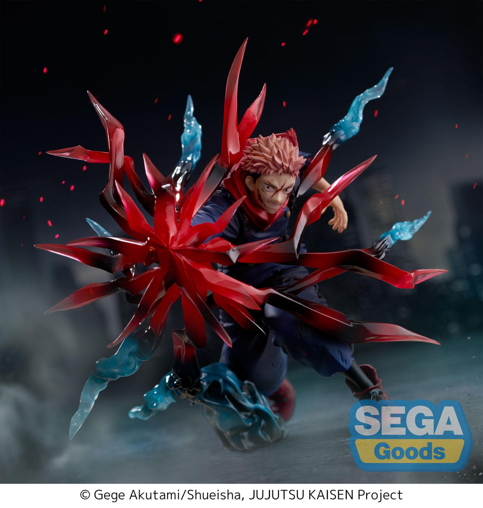 Anime Jujutsu Kaisen Yuji Itadori Black Flash Ver. Figure (15cm)