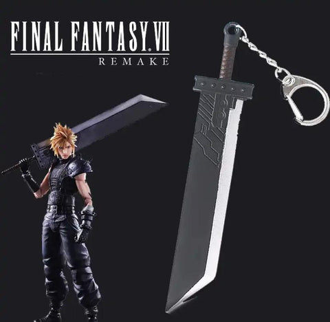 Final Fantasy Cloud Sword keychain