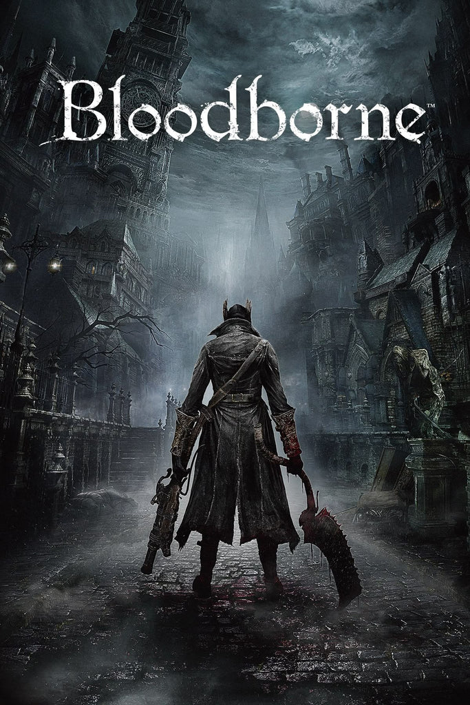 Bloodborne Decorative Painting Wall Wooden Posters (28x43cm)