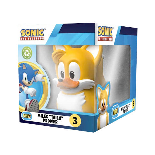 Official Sonic the Hedgehog Tails TUBBZ Duck (Boxed Edition)